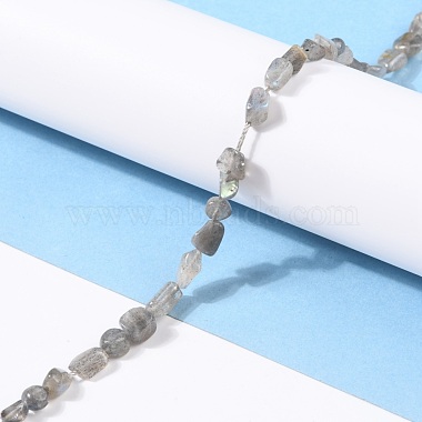 Chapelets de perles en labradorite naturelle (G-G018-24)-4