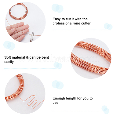 Red Copper Craft Wire(CWIR-WH0017-02A)-4