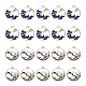 20Pcs 2 Styles Alloy Enamel Pendants(ENAM-UN0001-04)-1