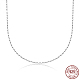 925 Sterling Silver Chain Necklace(HY1372-1)-1