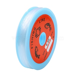 Transparent Fishing Thread Nylon Wire, Clear, 0.8mm, about 32.8 yards(30m)/roll(EC-L001-0.8mm-01)