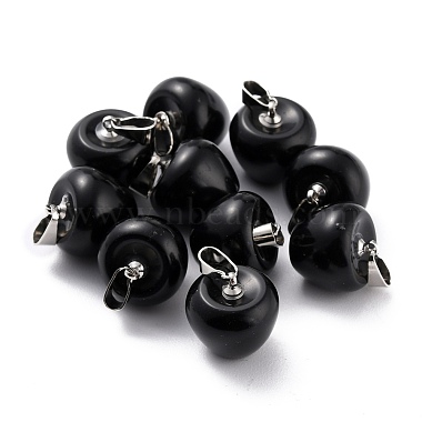 Fruit Obsidian Pendants
