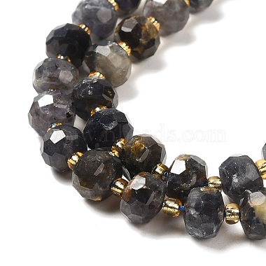 Natural Iolite Beads Strands(G-P508-A12-01)-4