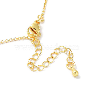 Brass Cable Chain Necklaces Making(MAK-P011-01G)-4