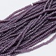 Faceted Rondelle Glass Beads Strands(GLAA-M028-2mm-A02)-1