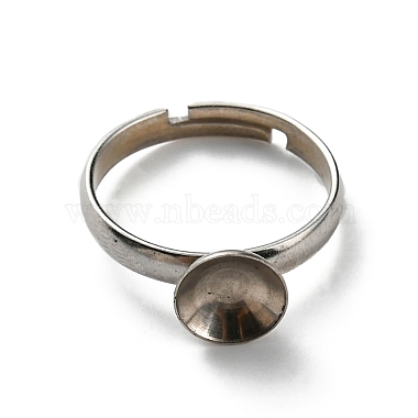 componentes de anillos de dedo de acero inoxidable ajustables 304(STAS-E163-97P)-3