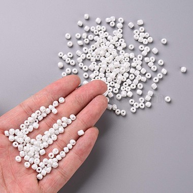 Perles de rocaille en verre(SEED-A012-4mm-121)-4