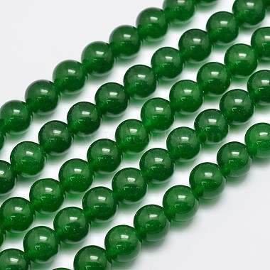 10mm Green Round Malaysia Jade Beads
