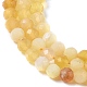 Natural Yellow Opal Beads Strands(G-F509-07-3mm-01)-4