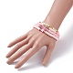 4Pcs 4 Style Polymer Clay Heishi Beaded Stretch Bracelets Set(BJEW-JB07537)-3