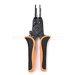 Alloy Push-Fit Disconnect Tong Tool for Easily Removing, Push-to-connect Fittings Multi-Sized Removal Tool with Rubber Handles, Black, 22.5x8.9x2.3cm(TOOL-A012-01)
