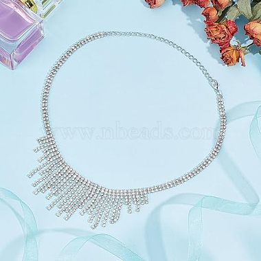 1Pc Zinc Alloy Bib Necklaces(NJEW-FG0001-07)-4