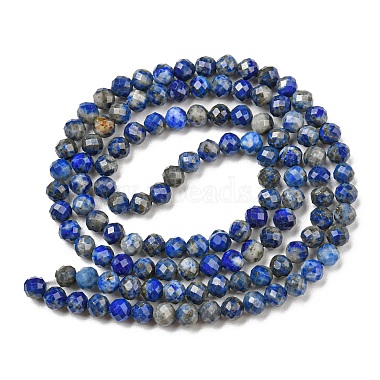 Natural Lapis Lazuli Beads Strands(G-S362-112B)-2