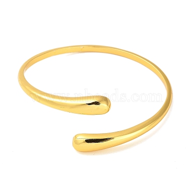Brass Open Cuff Bangles for Women(BJEW-M312-09G)-2