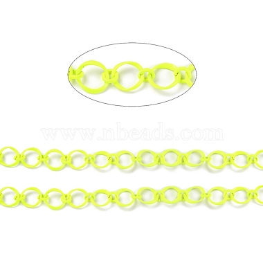 Eco-Friendly Alloy Spray Painted Link Chains(LCHA-H005-01J)-2