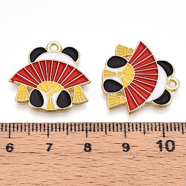 Alloy Enamel Pendants(ENAM-T022-03F)-3