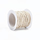 Waxed Cotton Thread Cords(YC-R003-1.0mm-10m-102)-2