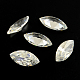 Horse Eye Shaped Cubic Zirconia Pointed Back Cabochons(ZIRC-R009-8x4-02)-1