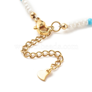 Halskette aus natürlichen Perlen und Glassamen(NJEW-JN03826)-5