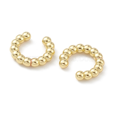 Rack Plating Brass Cuff Earrings(EJEW-K245-09G)-2