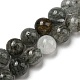 Natural Lodolite Quartz Beads Strands(G-R494-A15-02)-1