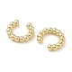 Rack Plating Brass Cuff Earrings(EJEW-K245-09G)-2