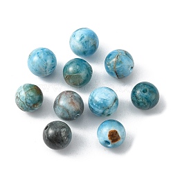 Natural Apatite Beads, Round, 8mm, Hole: 1mm(X-G-E481-05-8mm)