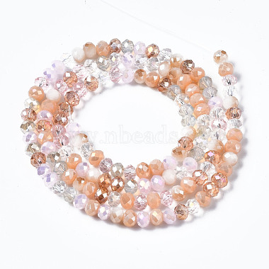 Electroplate Glass Beads Strands(EGLA-T020-12E)-4