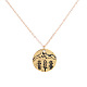 Alloy Flat Round with Mountain & Forest Pendant Necklaces(WG61814-01)-1