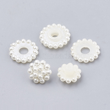 Perles acryliques de perles d'imitation(OACR-T004-10mm-21)-2