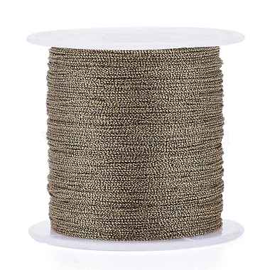 0.4mm Coffee Polyester Thread & Cord