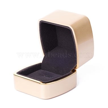 Square Plastic Jewelry Pendant Boxes(OBOX-F005-02C)-2