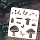 Plastic Reusable Drawing Painting Stencils Templates(DIY-WH0172-1000)-3