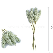 6pcs Lavender Plastic Simulation Artificial Flower, Artificial Flower for Indoor & Outdoor Decoration, Pale Green, 300x350mm(PW-WG14912-03)