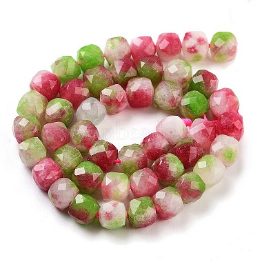 naturelles jade blanc brins de perles(G-H028-A09-13)-3