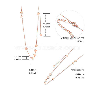 SHEGRACE Titanium Steel Necklaces(JN794A)-4