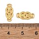 Brass Knot Links Connector Charms(KK-F941-06G)-3