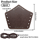 Adjustable Imitation Leather Cord Bracelet(AJEW-WH0342-91B)-2