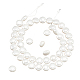 1 brins de perles de coquillage galvanisées(BSHE-NB0001-20)-1
