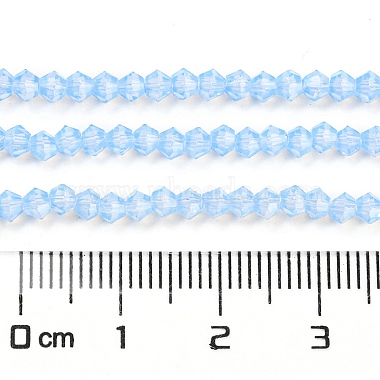 Baking Painted Transparent Glass Beads Strands(DGLA-F029-J2mm-02)-5