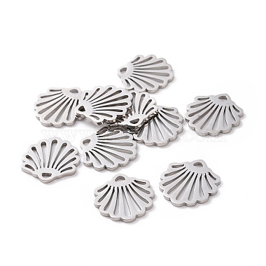 Stainless Steel Color Shell Titanium Steel Charms