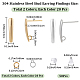 40Pcs 2 Colors Teardrop Brass Stud Earring Findings(DIY-CN0002-72)-2