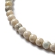 Natural Magnesite Beads Strands(X-G-L555-02A-01)-3