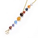 Universe Galaxy The Nine Planets Guardian Star Stone Necklaces(NJEW-JN02413-01)-2