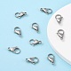 Polished 316 Surgical Stainless Steel Lobster Claw Clasps(X-STAS-R072-18A)-5