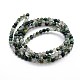 Natural Moss Agate Round Bead Strands(G-J303-07-6mm)-2