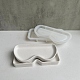 Moules de plateau de lunettes et de lunettes de soleil en silicone diy(DIY-A040-07)-1