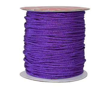 Nylon Thread Cord, For Jewelry Making, Indigo, 1.5mm, about 37.18 yards(34m)/roll