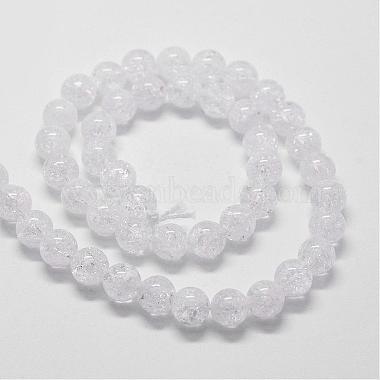 Chapelets de perles en quartz naturel craquelé(G-D840-01-6mm)-2