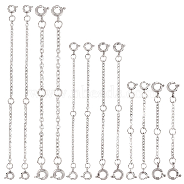 Stainless Steel Color 304 Stainless Steel Spring Ring Clasps